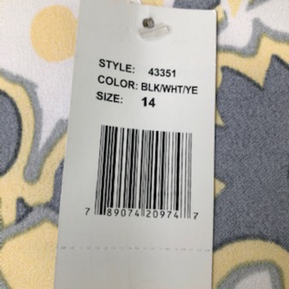 Ronni Nicole A-Line Sleeveless Dress Back Zipper Size 14 - Picture 6 of 13